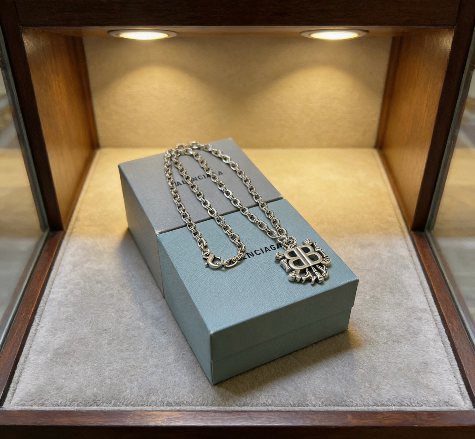 原单货🔹🔹新品 巴黎世家项链 Balenciaga 新款项链🔹专柜一致 细节做工精细 每个细节流程到位 