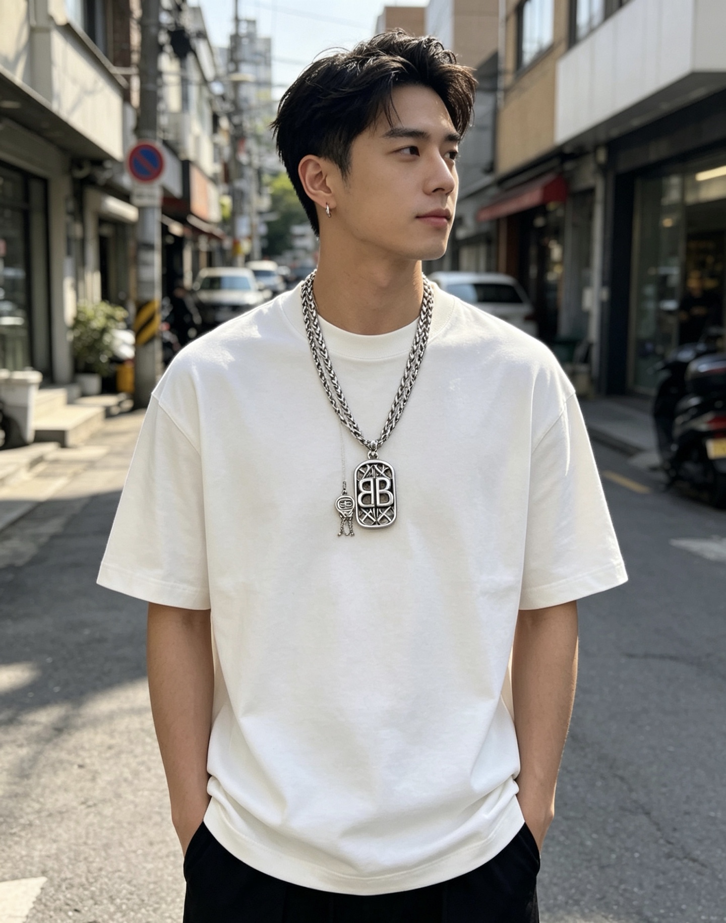 原单货🔹🔹新品 巴黎世家项链 Balenciaga 新款项链🔹专柜一致 细节做工精细 每个细节流程到位 