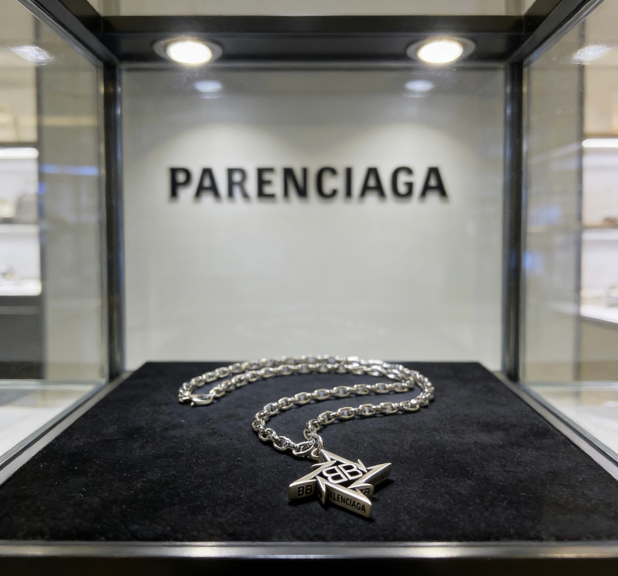 原单货🔹🔹新品 巴黎世家项链 Balenciaga 新款项链🔹专柜一致 细节做工精细 每个细节流程到位 