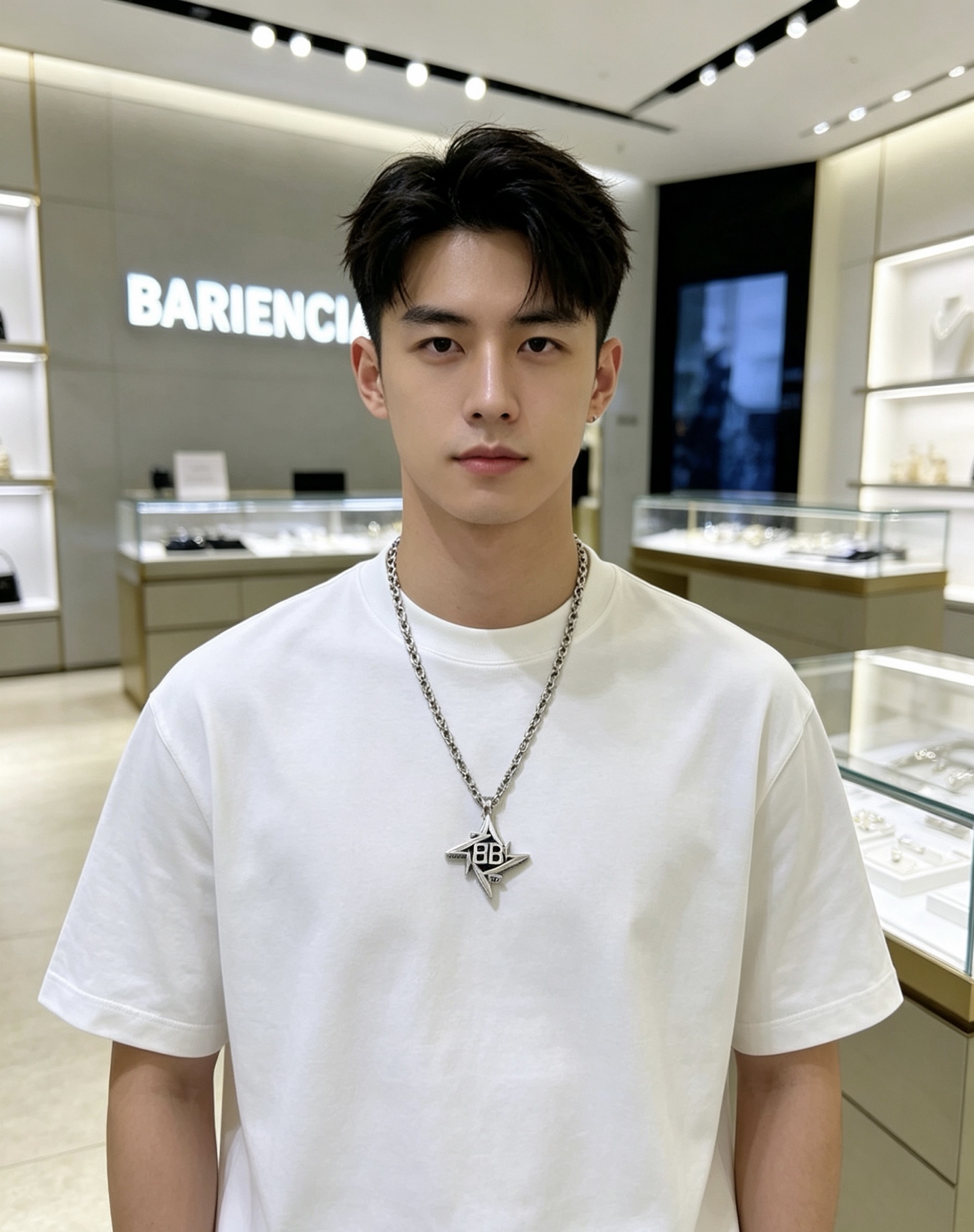 原单货🔹🔹新品 巴黎世家项链 Balenciaga 新款项链🔹专柜一致 细节做工精细 每个细节流程到位 