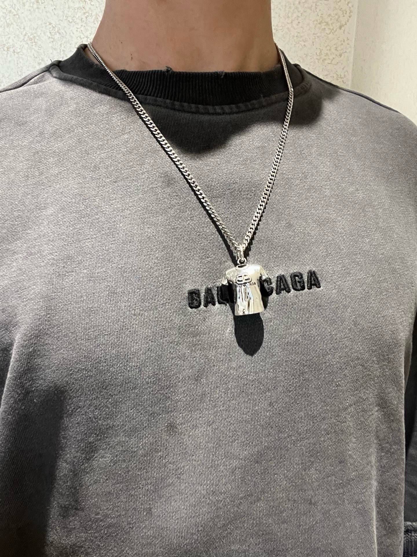 原单货🔹🔹新品 巴黎世家项链 Balenciaga 新款项链🔹专柜一致 细节做工精细 每个细节流程到位 