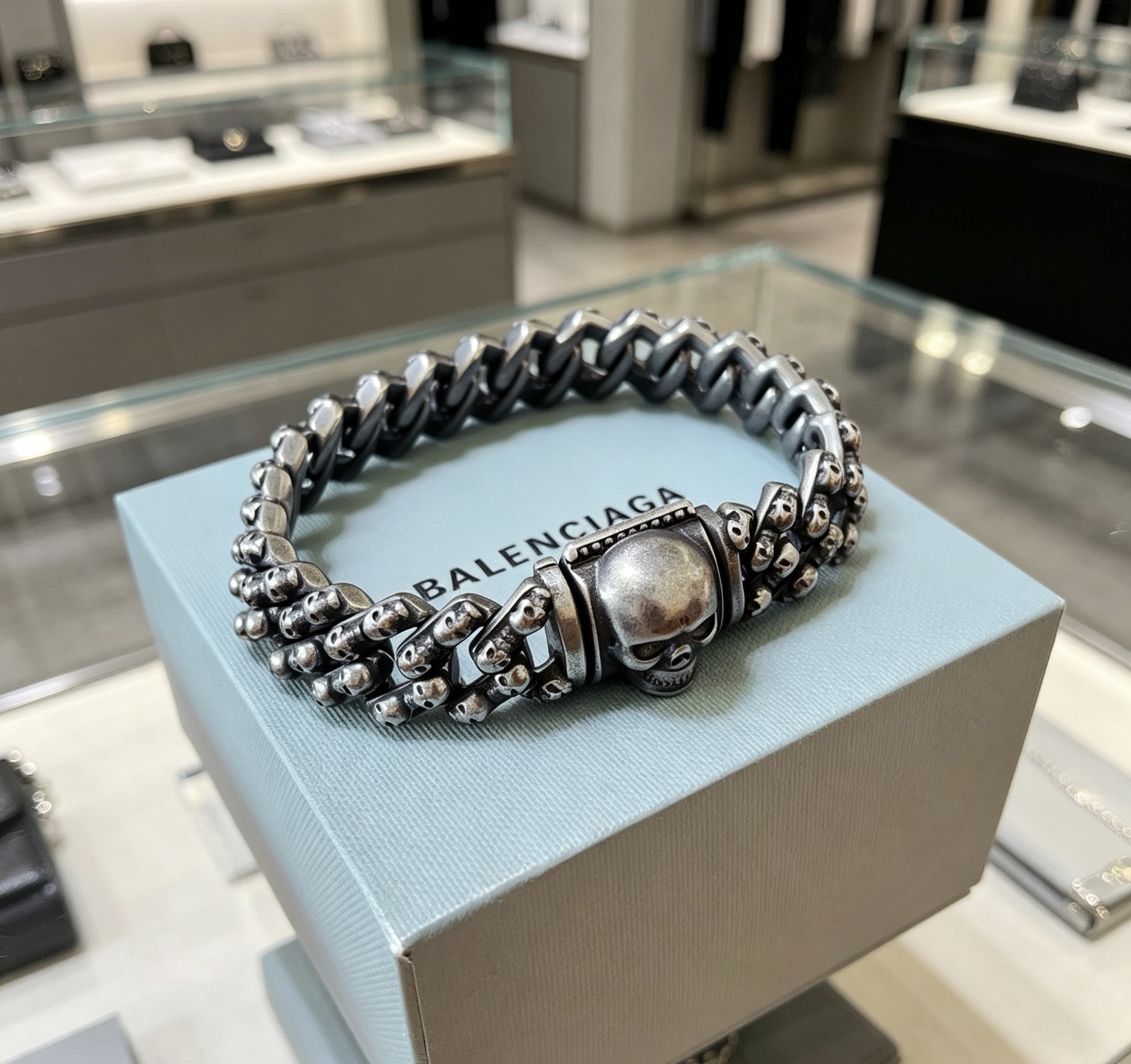 原单货🔹🔹新品 巴黎世家手链Balenciaga手链🔹专柜一致巴黎世家手链 男士火爆款出货 设计独特 前