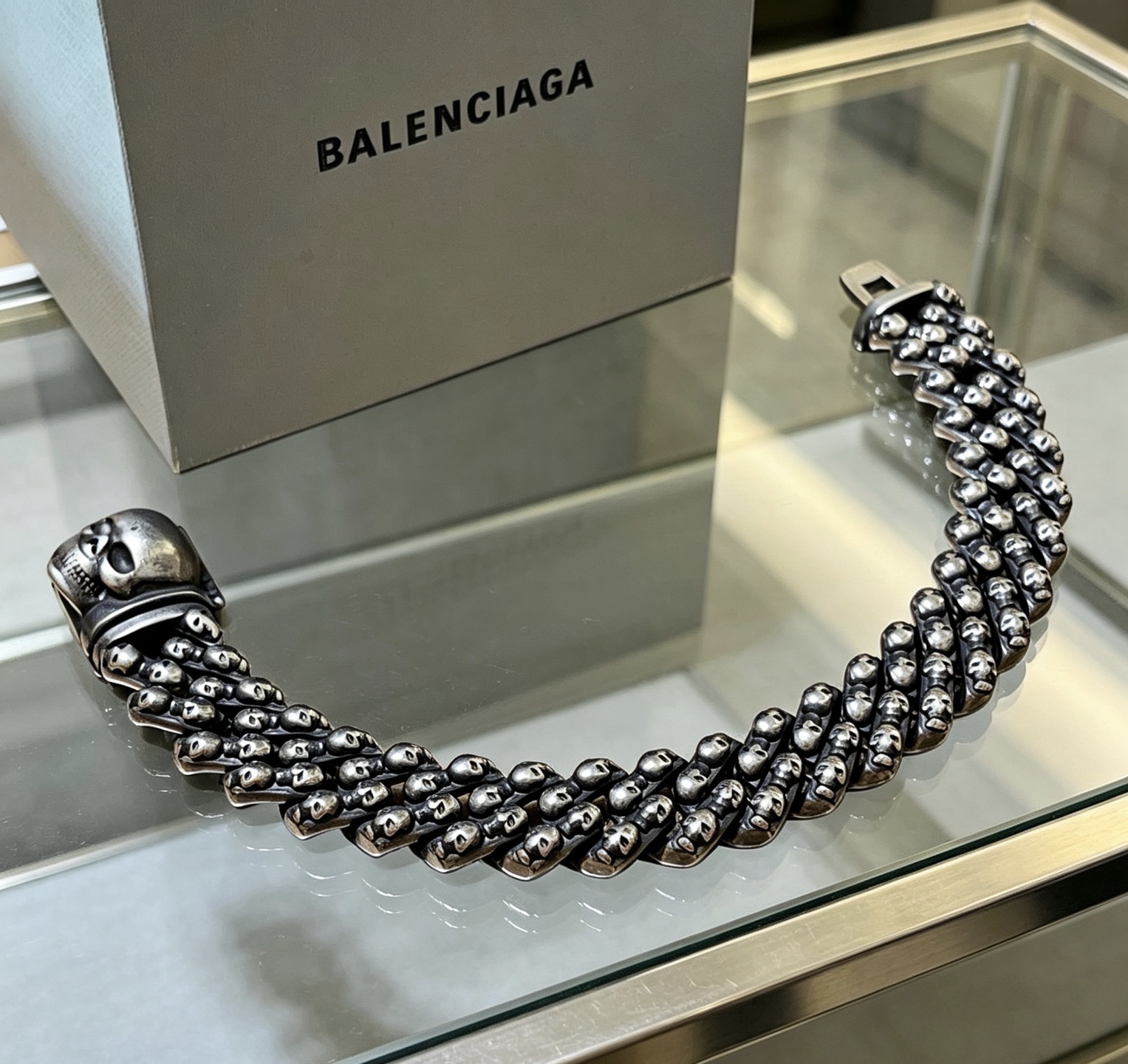 原单货🔹🔹新品 巴黎世家手链Balenciaga手链🔹专柜一致巴黎世家手链 男士火爆款出货 设计独特 前