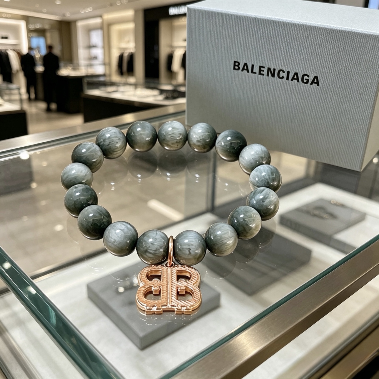 NO:864119,Batch Counter Seiko version of natural moonstone Balenciaga bracelet Tiger eye stone Thai silver style Balenciaga bracelet Star same style for men and women Retro distressed style Original replica Handmade ~ Genuine open mold trendy fashion must-have Can be worn by both men and women Same style for couples Rock punk Thai silver style Retro elements Trendy and versatile I like to note the size when placing an order, jewelry boutique, balenciaga, bracelet19860909批 专柜精工版本天然月光石巴黎世家手链 虎眼石泰银风格巴黎世家手链 明星同款男女款 复古做旧风 原版复刻 纯手工打造 ～正品开模潮流时尚必备 男女均可佩戴 情侣款同款 摇滚朋克泰银风格 复古元素 潮流百搭 超级喜欢下单备注尺寸,饰品精品,balenciaga,bracelet,Jewelry