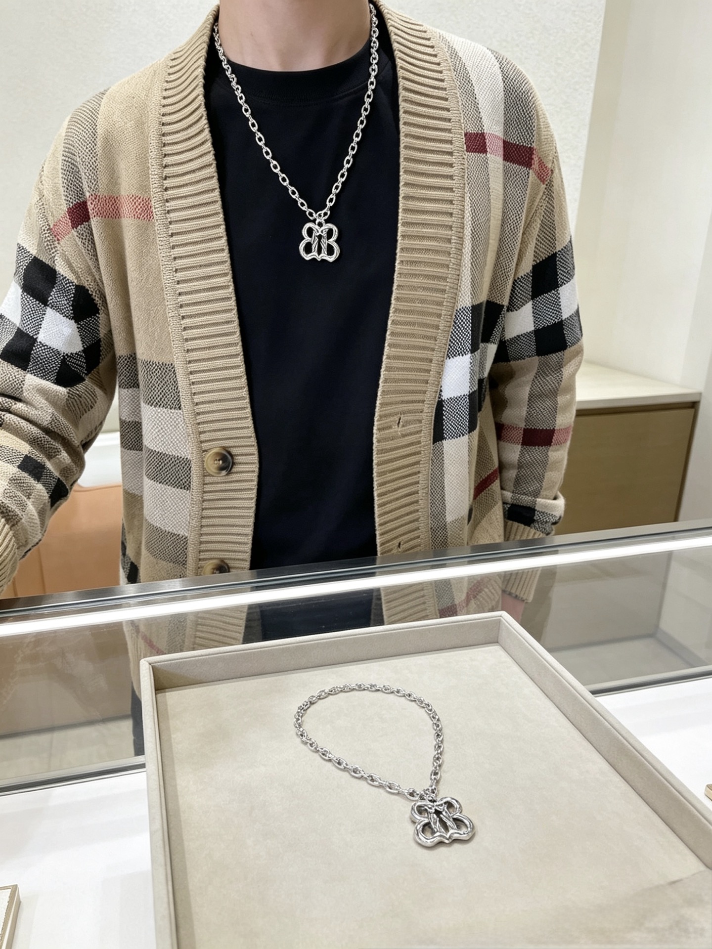 原单货🔹🔹新品 巴黎世家项链 Balenciaga 新款项链🔹专柜一致 细节做工精细 每个细节流程到位 