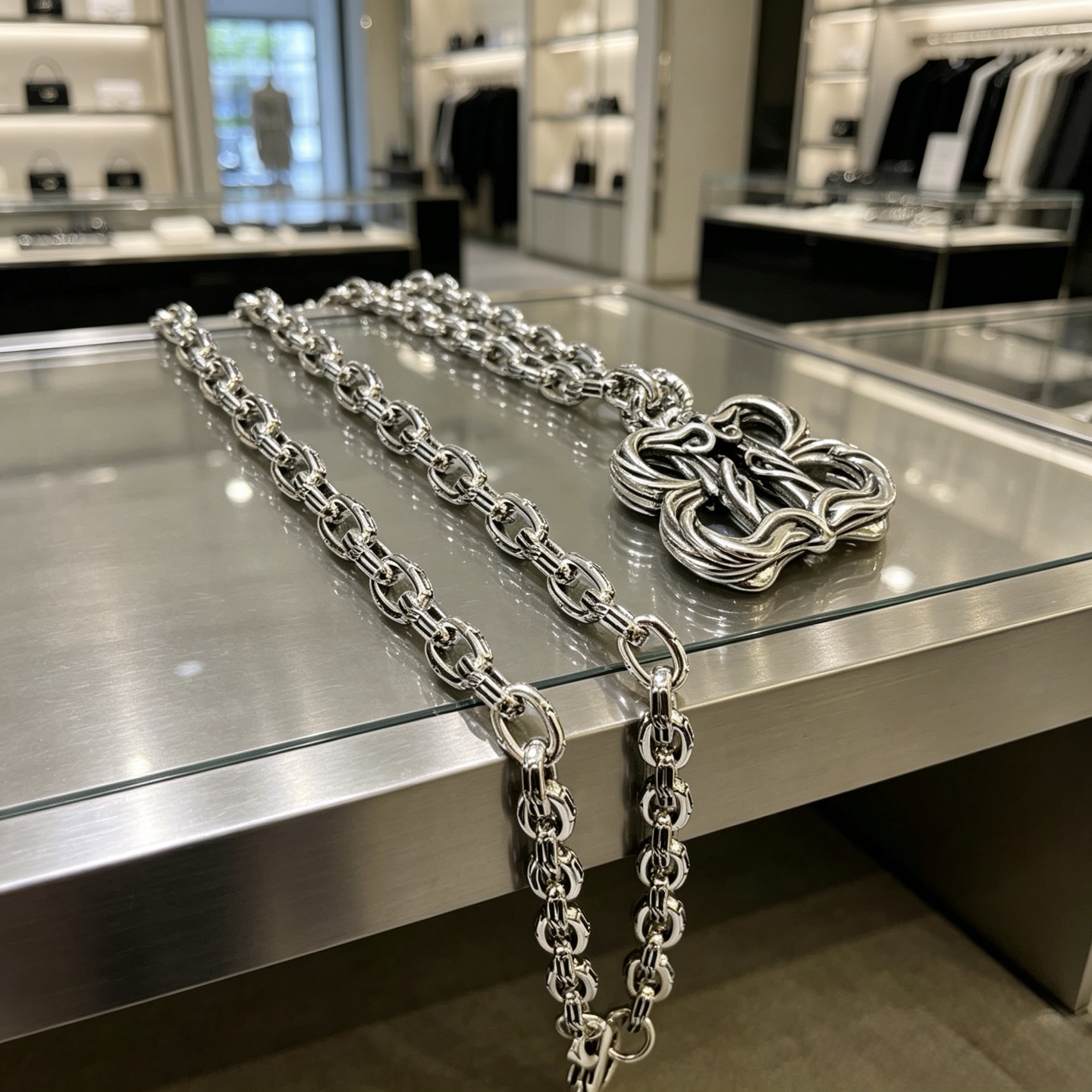 原单货🔹🔹新品 巴黎世家项链 Balenciaga 新款项链🔹专柜一致 细节做工精细 每个细节流程到位 