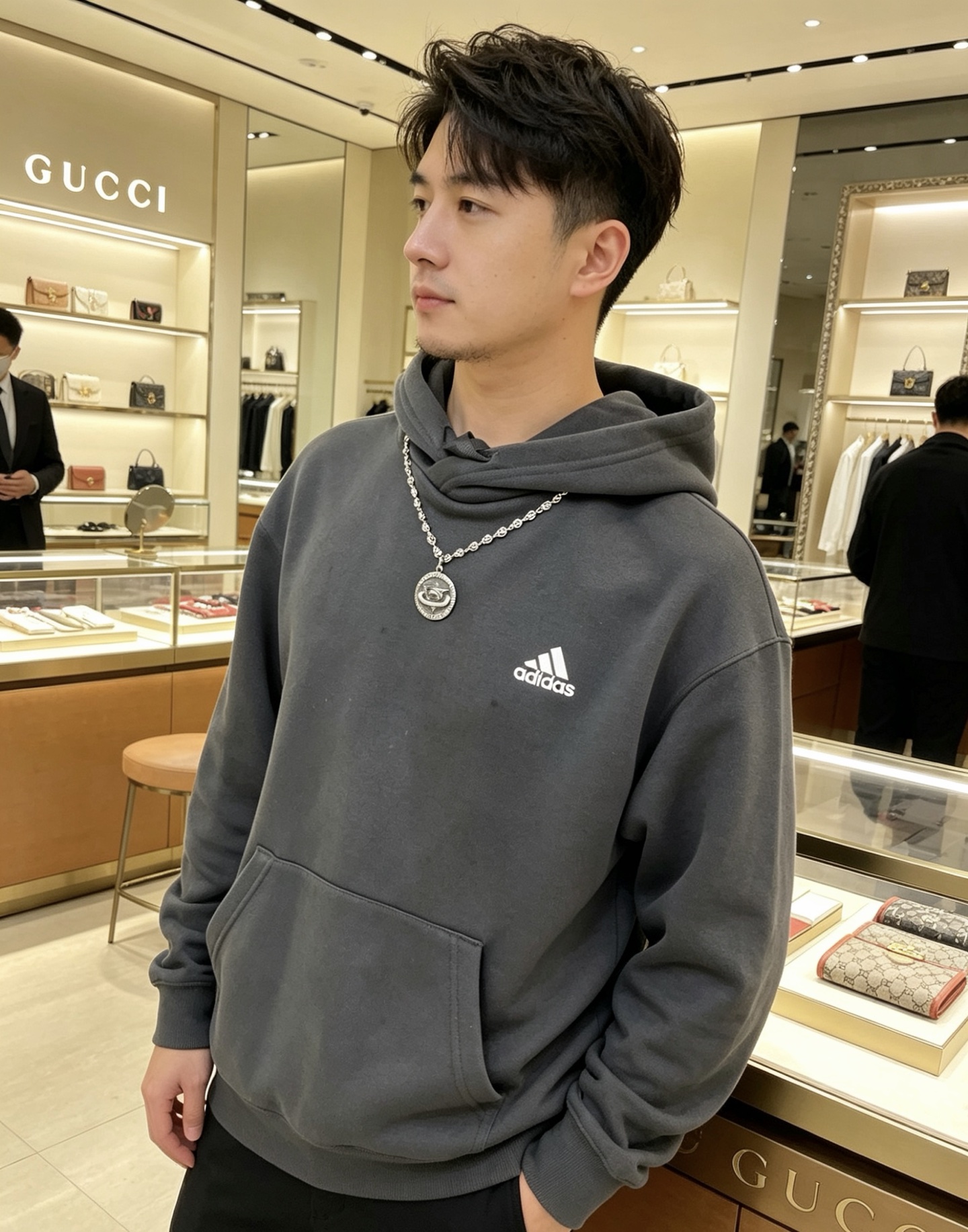 古驰项链复古材质 进口定制 复古高端精品链条古驰项链，个性快活的能量🍀复古古驰灵感更有内涵亦是财富之光👑