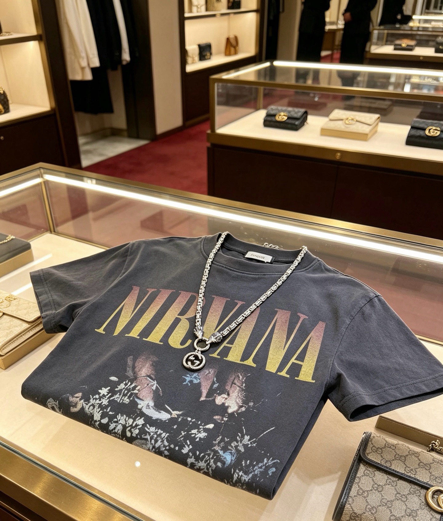 🔥🔥 新品发布👒不爆不发 抖音带货网红首选 𝐆𝐮𝐜𝐜𝐢古驰项链最新款链条档次更高明星同款Anger Fo