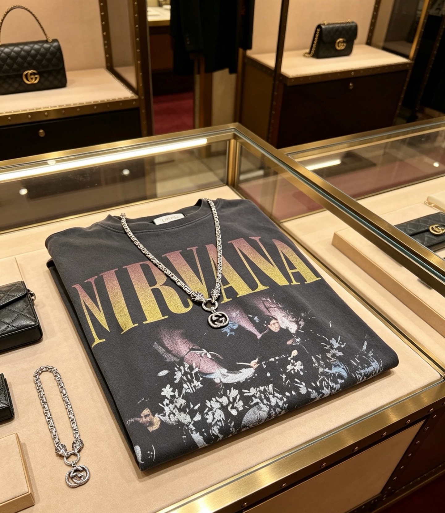🔥🔥 新品发布👒不爆不发 抖音带货网红首选 𝐆𝐮𝐜𝐜𝐢古驰项链最新款链条档次更高明星同款Anger Fo