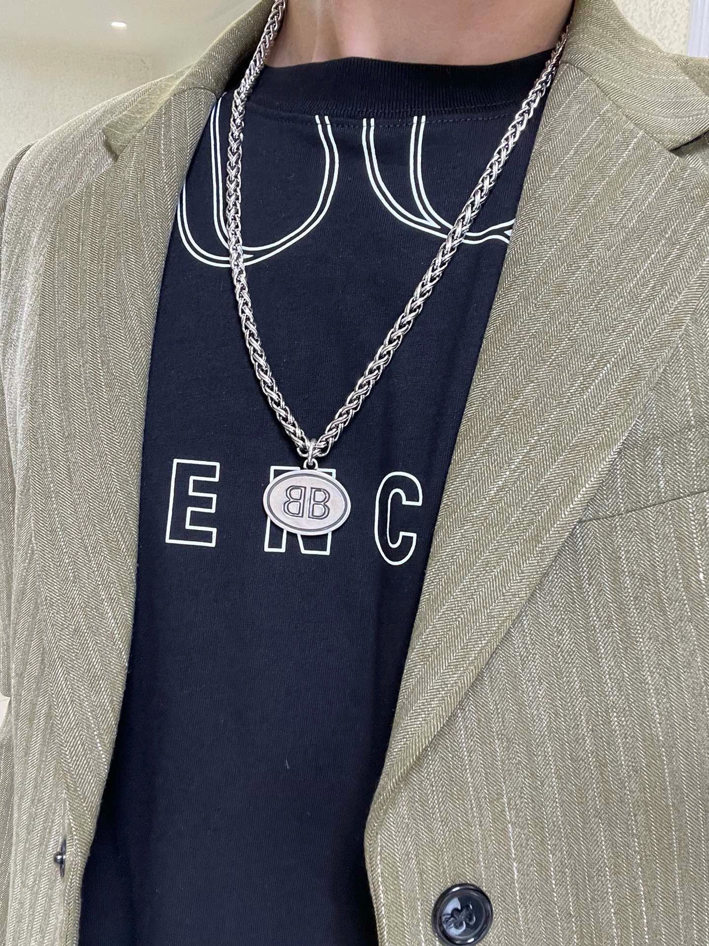 原单货🔹🔹新品 巴黎世家项链 Balenciaga 新款项链🔹专柜一致 细节做工精细 每个细节流程到位 