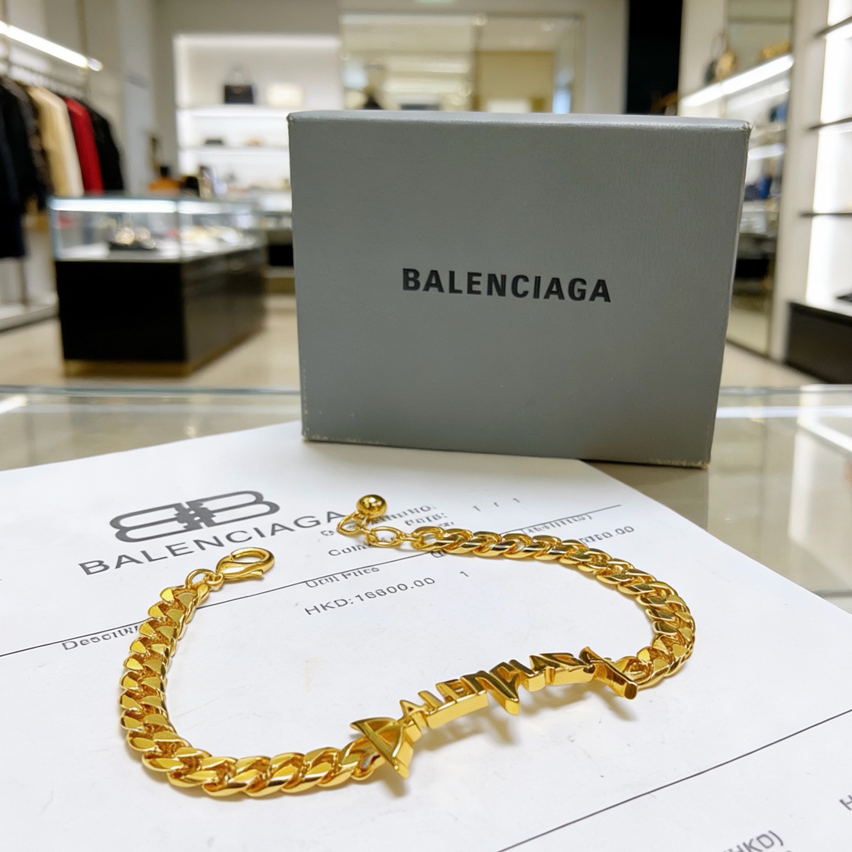 高品质高质感 原单货🔹🔹新品 巴黎世家 Balenciaga手链🔹专柜一致巴黎世家手链 男士火爆款出货 