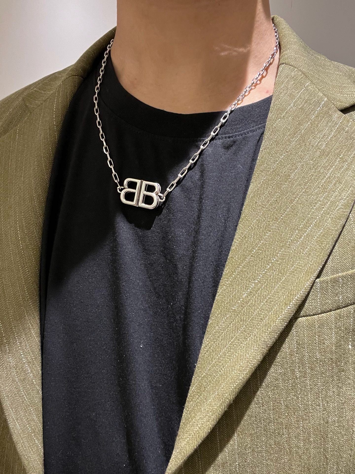 原单货🔹🔹新品 巴黎世家项链 Balenciaga 新款项链🔹专柜一致 细节做工精细 每个细节流程到位 