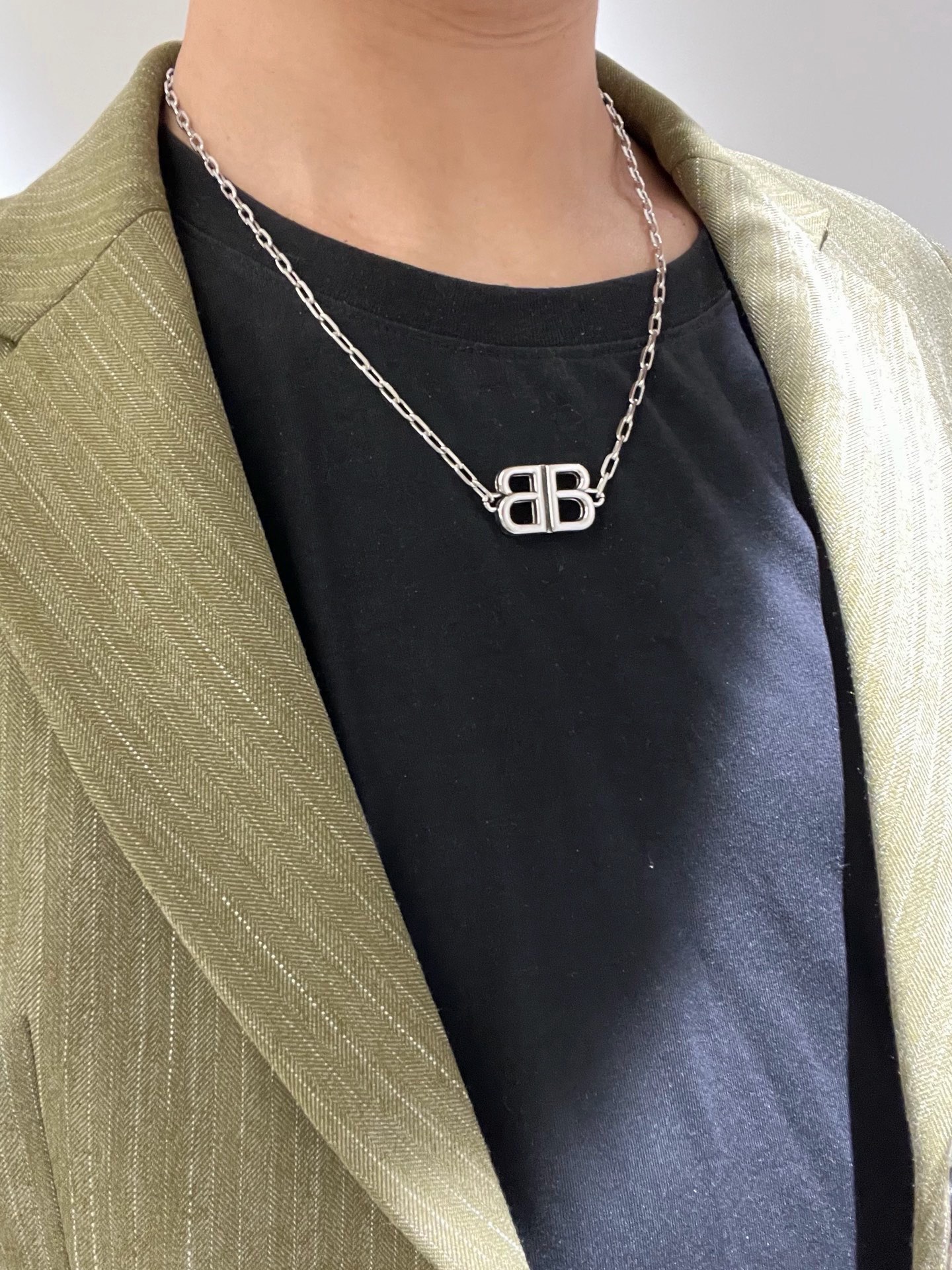 原单货🔹🔹新品 巴黎世家项链 Balenciaga 新款项链🔹专柜一致 细节做工精细 每个细节流程到位 