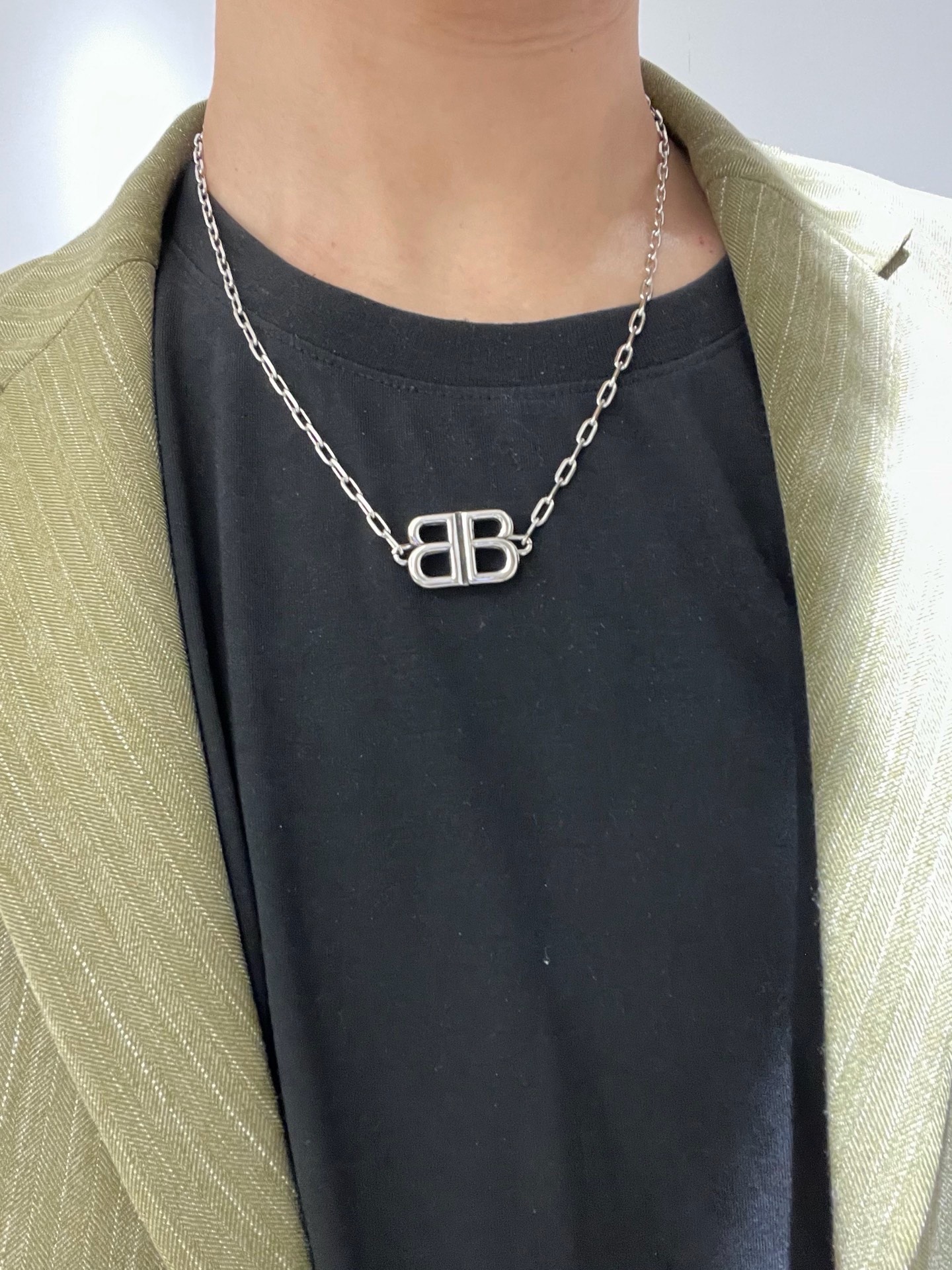 原单货🔹🔹新品 巴黎世家项链 Balenciaga 新款项链🔹专柜一致 细节做工精细 每个细节流程到位 