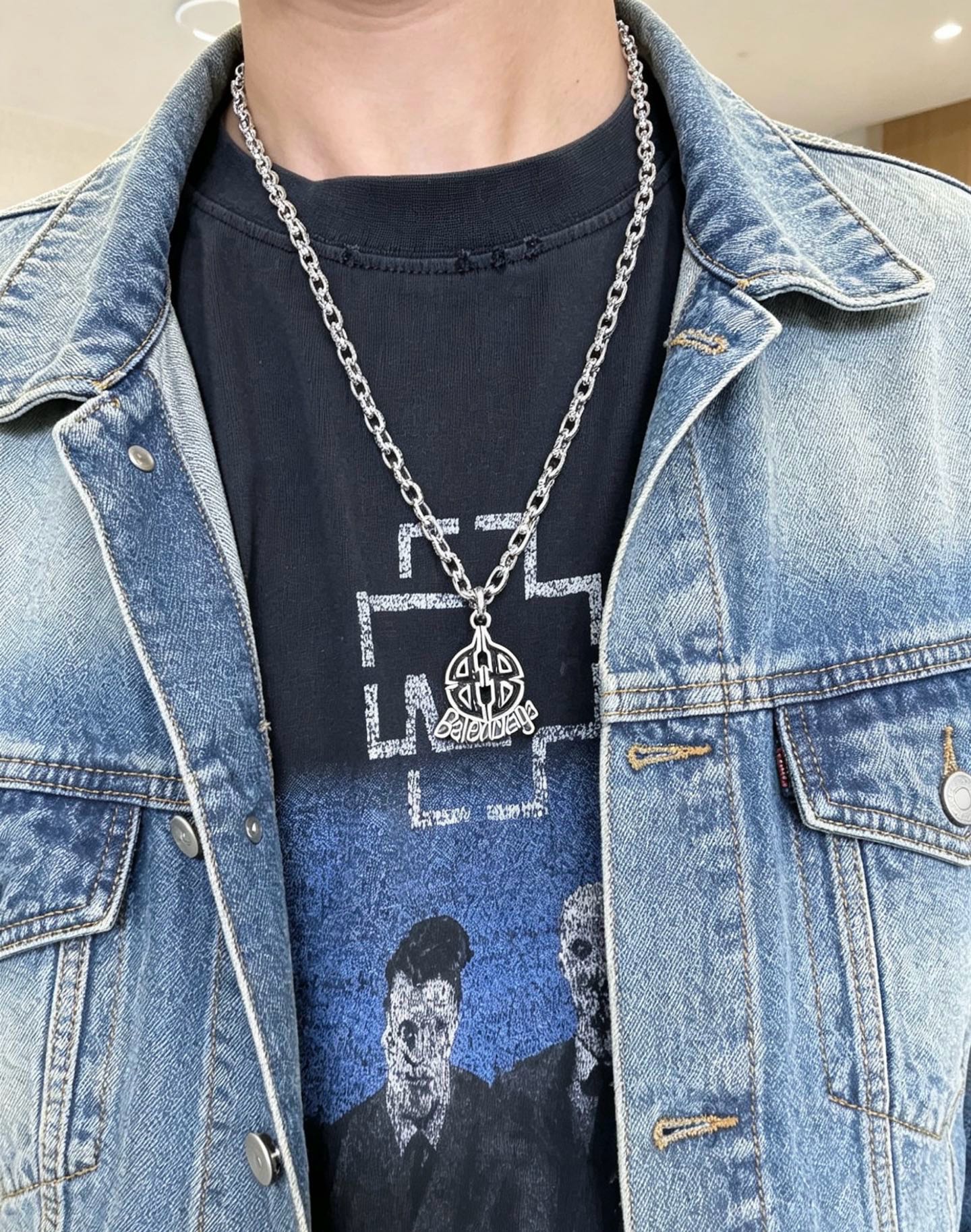 原单货🔹🔹新品 巴黎世家项链 Balenciaga 新款项链🔹专柜一致 细节做工精细 每个细节流程到位 
