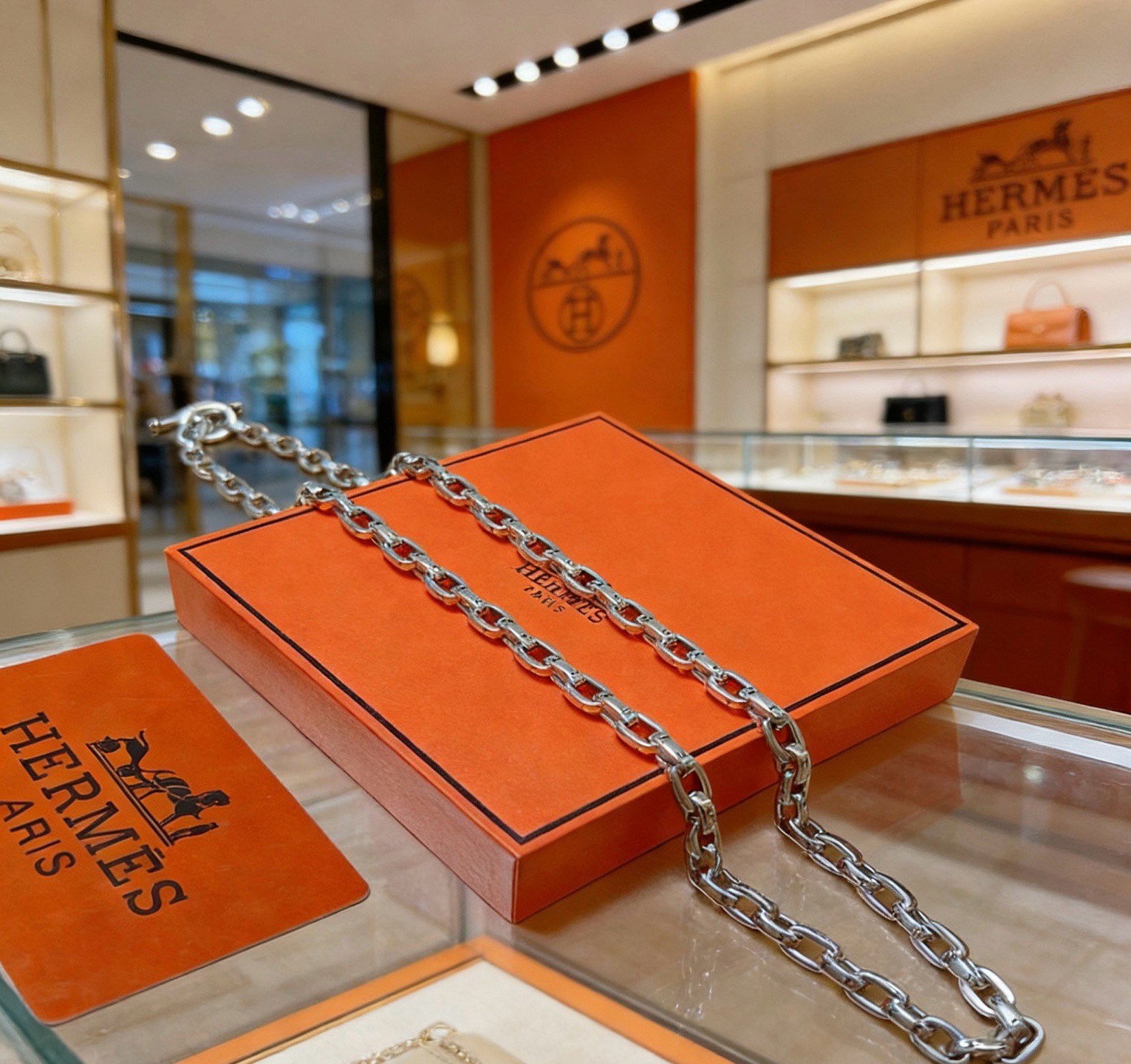 🌀🌟HERMES  爱马仕项链 TO项链系列首饰 进口定制.高端链条经典搭配 新品 简单时尚🌟专柜一致 
