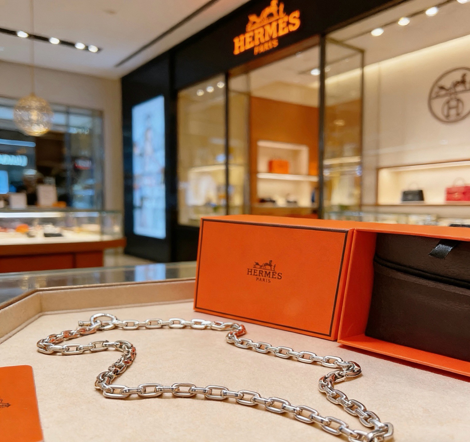 🌀🌟HERMES  爱马仕项链 TO项链系列首饰 进口定制.高端链条经典搭配 新品 简单时尚🌟专柜一致 