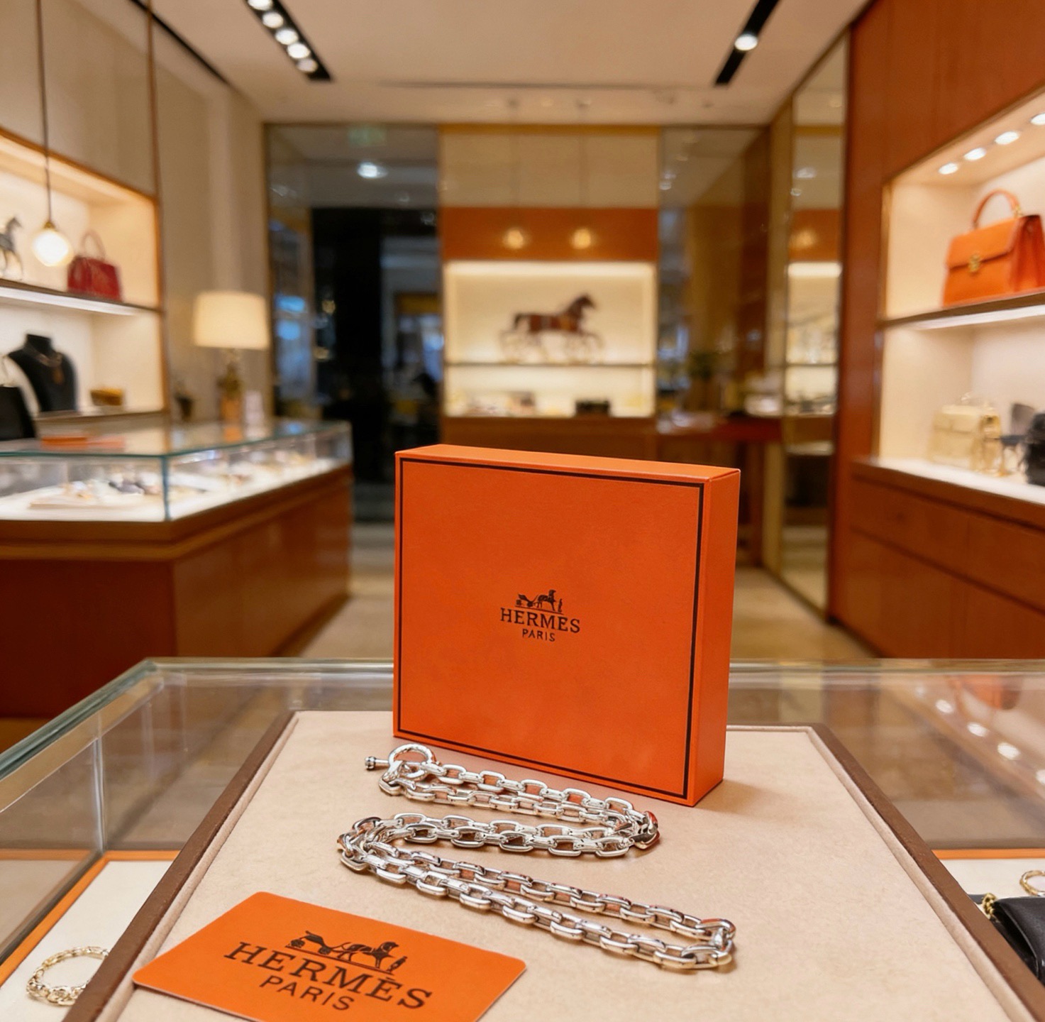 🌀🌟HERMES  爱马仕项链 TO项链系列首饰 进口定制.高端链条经典搭配 新品 简单时尚🌟专柜一致 