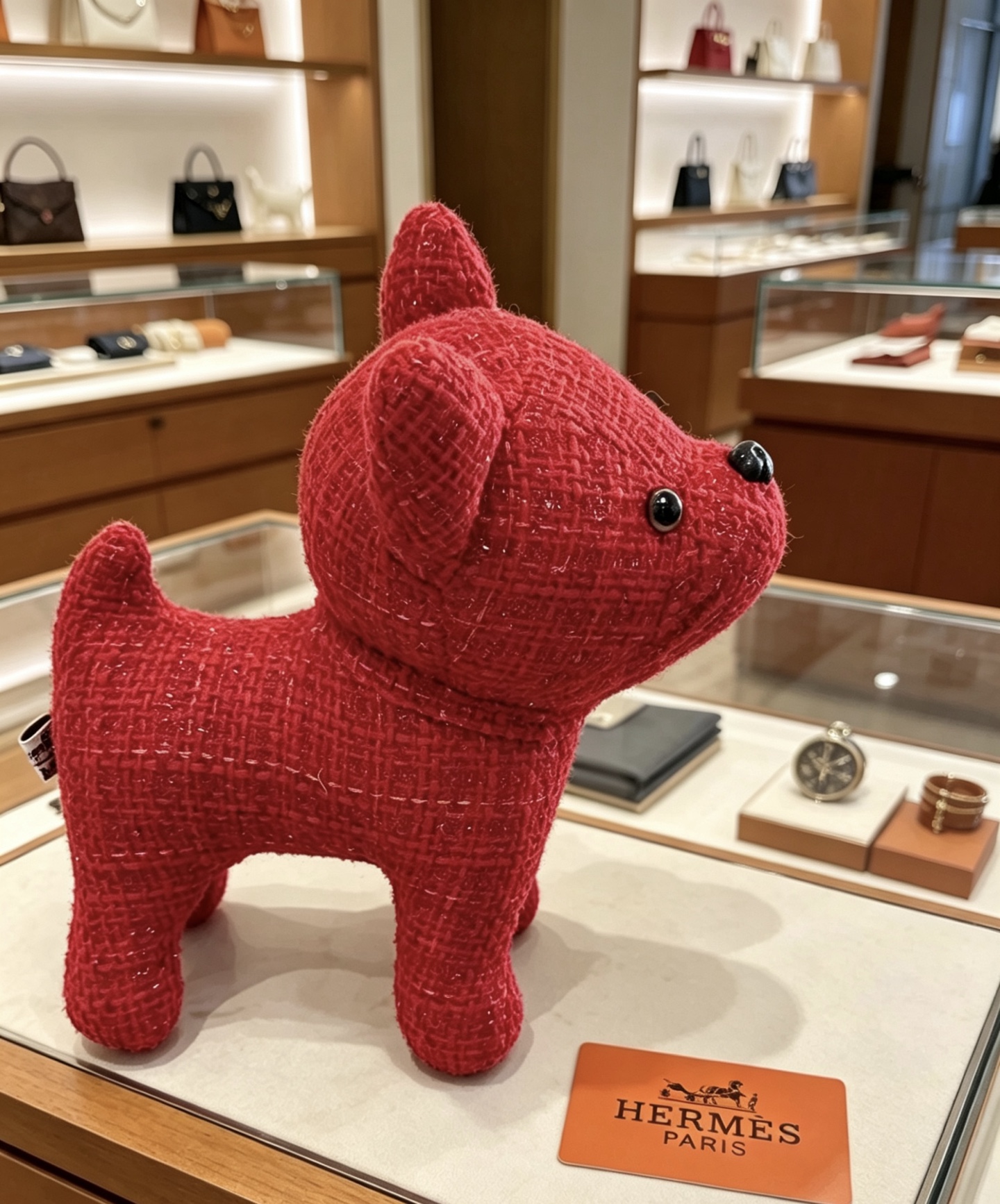 爆款来袭 爱马仕官网首发新品法斗玩偶独家高品质发售 出口法国订单新品发布 ，爱马仕的一款法斗公仔🧸 纯手
