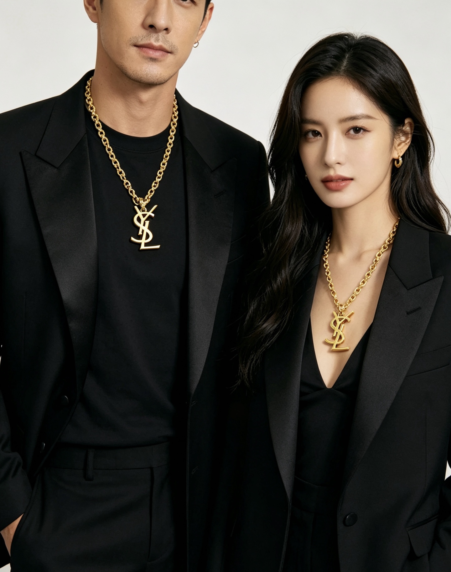 圣罗兰项链新品发布 V金材质 Yves Saint Laurent DIVAS‘ DREAM 系列 品相