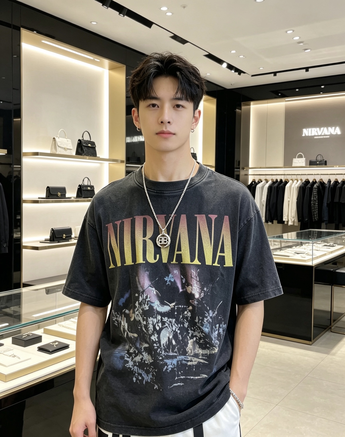 原单货🔹🔹新品 巴黎世家项链 Balenciaga 新款项链🔹专柜一致 细节做工精细 每个细节流程到位 