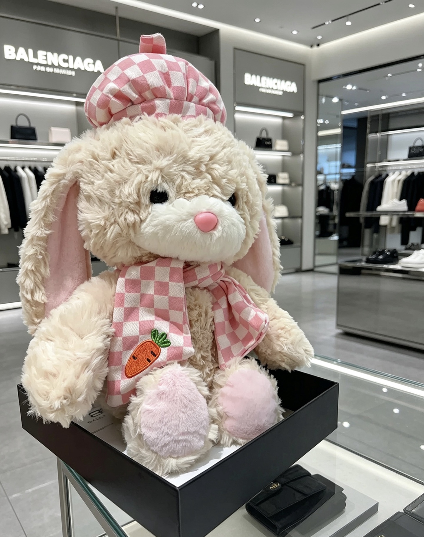 爆款来袭 巴黎世家官网首发新品玩偶独家高品质发售 出口法国订单新品发布 ，纯手工制作工艺 质感 饱满度全