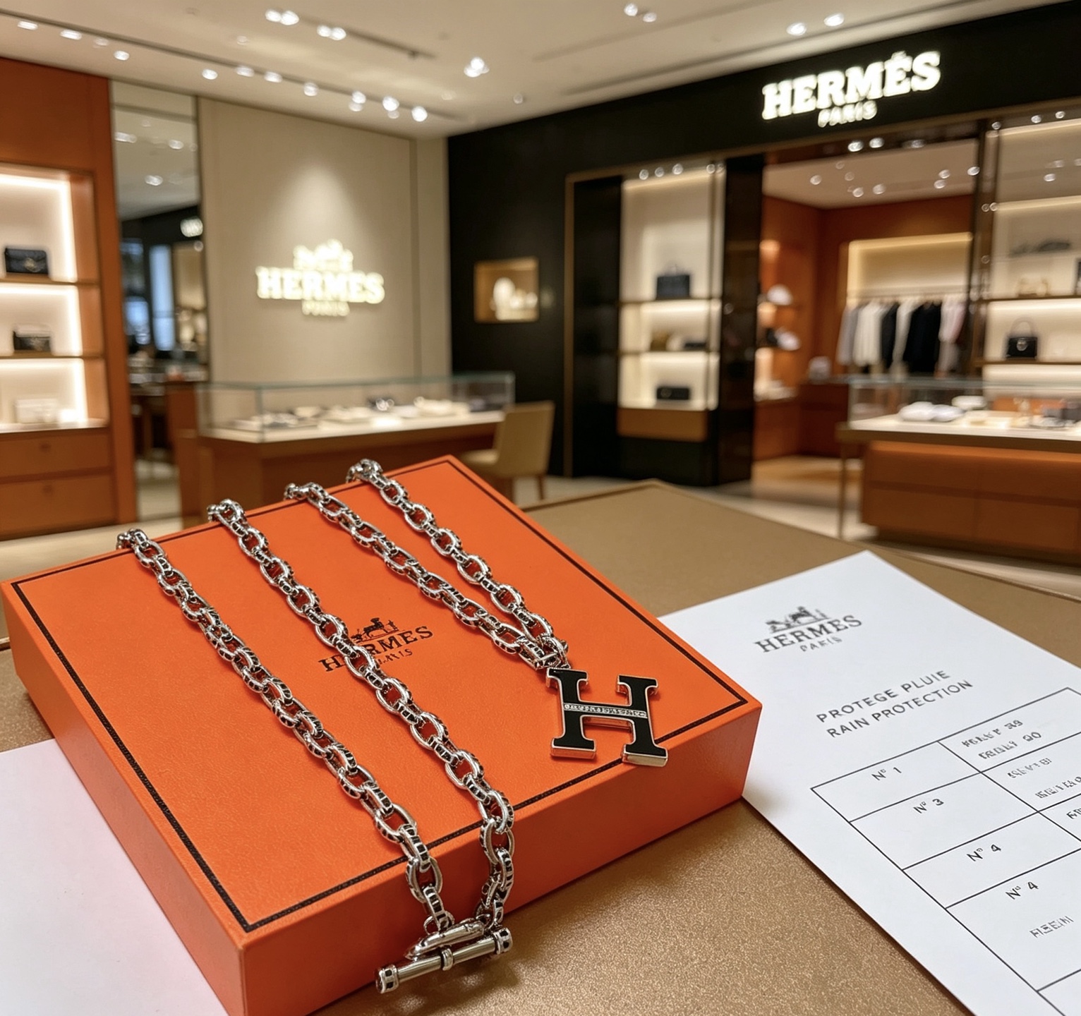 🐴🐴🐴 爱马仕项链 新品发布 HERMES 必备款猪鼻子系列首饰 高端定制.高端链条经典搭配吊牌 新品 