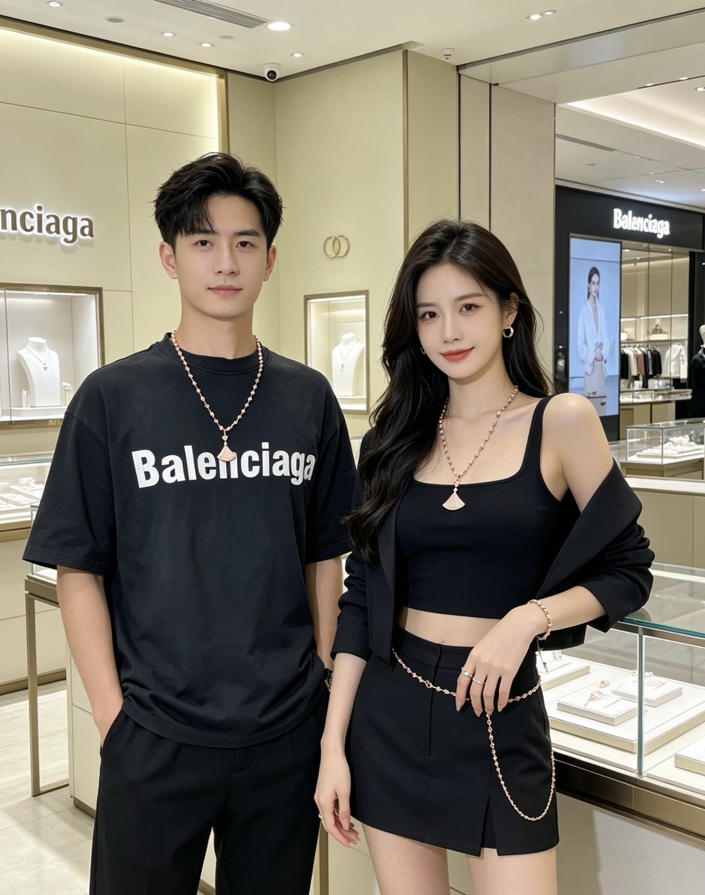 宝格丽项链V金材质 。BVLGARI宝格丽 DIVAS‘ DREAM 系列 品相完美，细节无敌，那种独特