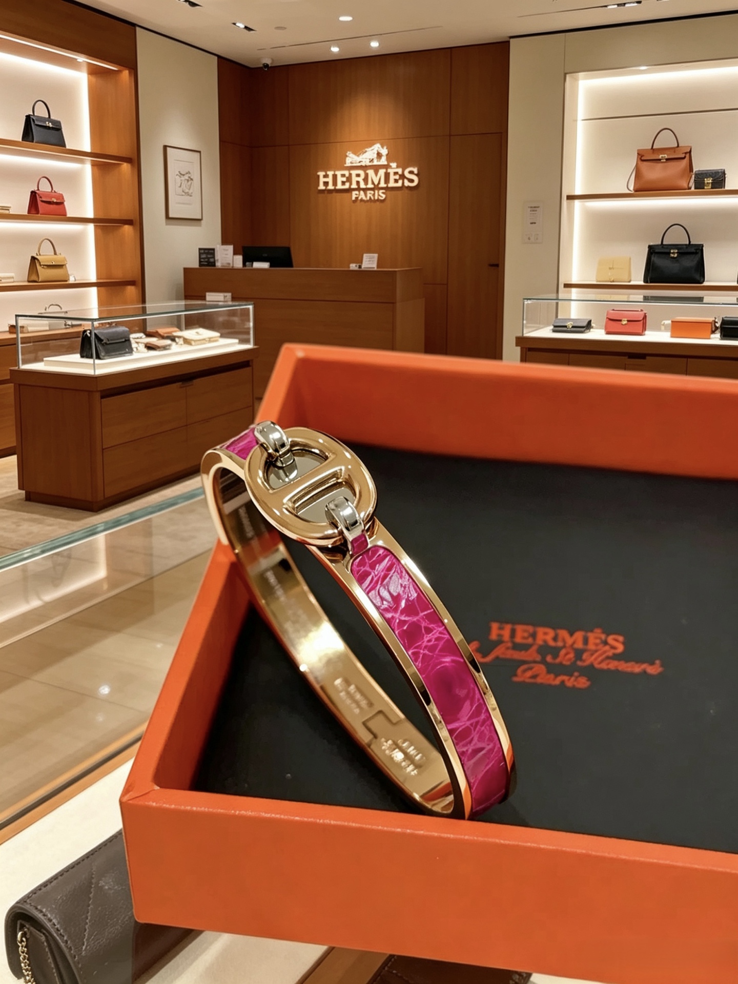 新品 真鳄鱼皮 🐊支持验皮 Hermes 爱马仕手镯 ❗️v金原版定制 爱马仕手环 鳄鱼皮材质工艺太考验 新品 真鳄鱼皮 🐊支持验皮 Hermes 爱马仕手镯 ❗️v金原版定制 爱马仕手环 鳄鱼皮材质工艺太考验