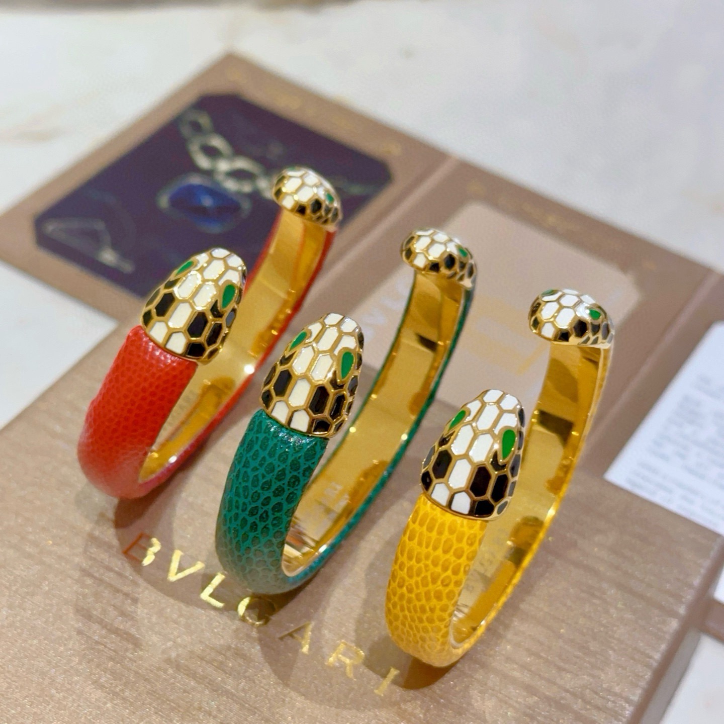 宝格丽 Bvlgari 传世高定珠宝耳环项链戒指首饰 #41C510E7 4