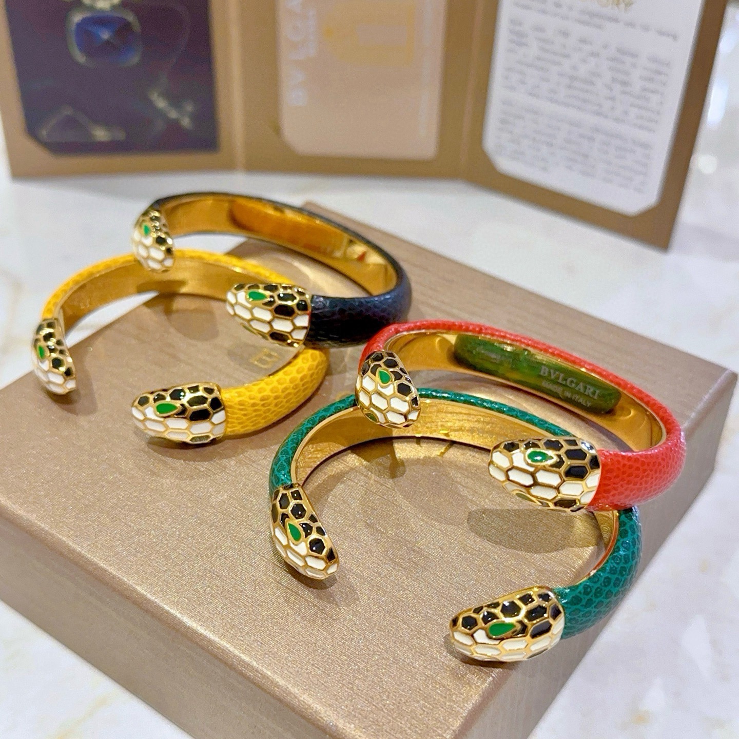 宝格丽 Bvlgari 传世高定珠宝耳环项链戒指首饰 #41C510E7 9
