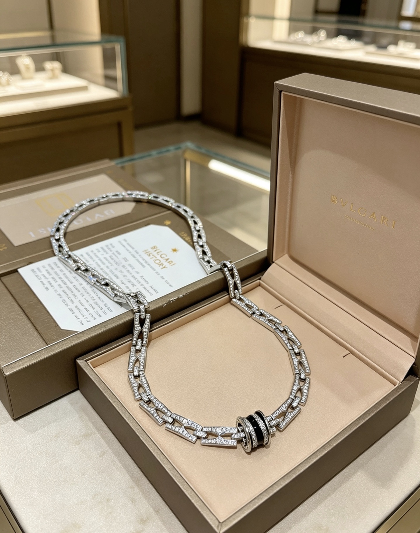 宝格丽 Bvlgari 传世高定珠宝耳环项链戒指首饰 #492E11BF 4