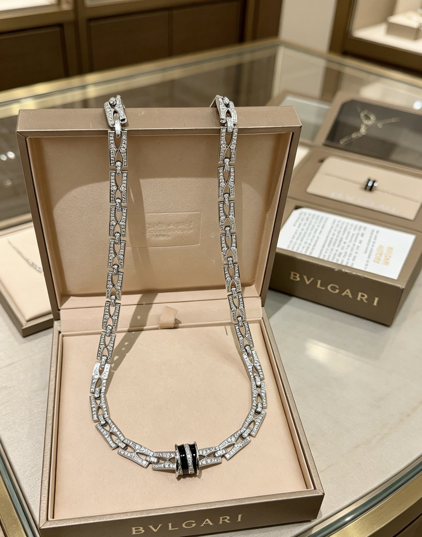宝格丽 Bvlgari 传世高定珠宝耳环项链戒指首饰 #492E11BF 2