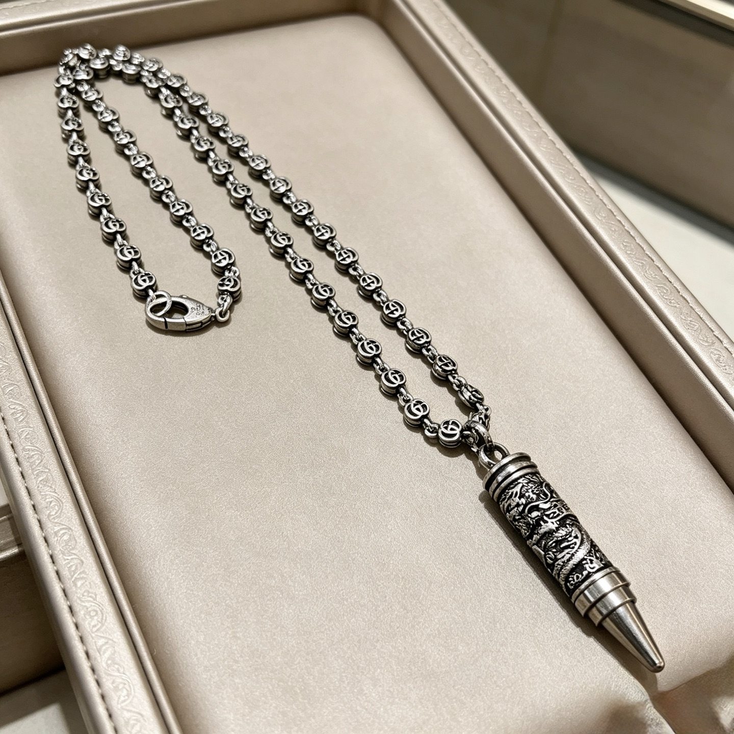 古驰 Gucci 高定典藏传世高定珠宝耳环项链戒指首饰 #218AAC1A 4