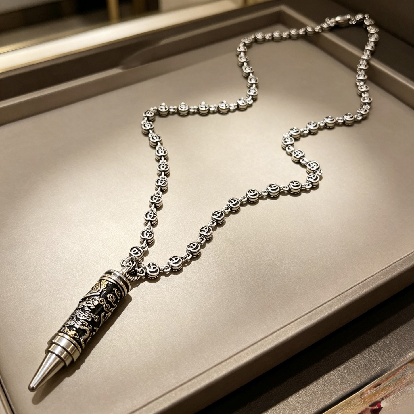 古驰 Gucci 高定典藏传世高定珠宝耳环项链戒指首饰 #218AAC1A 7