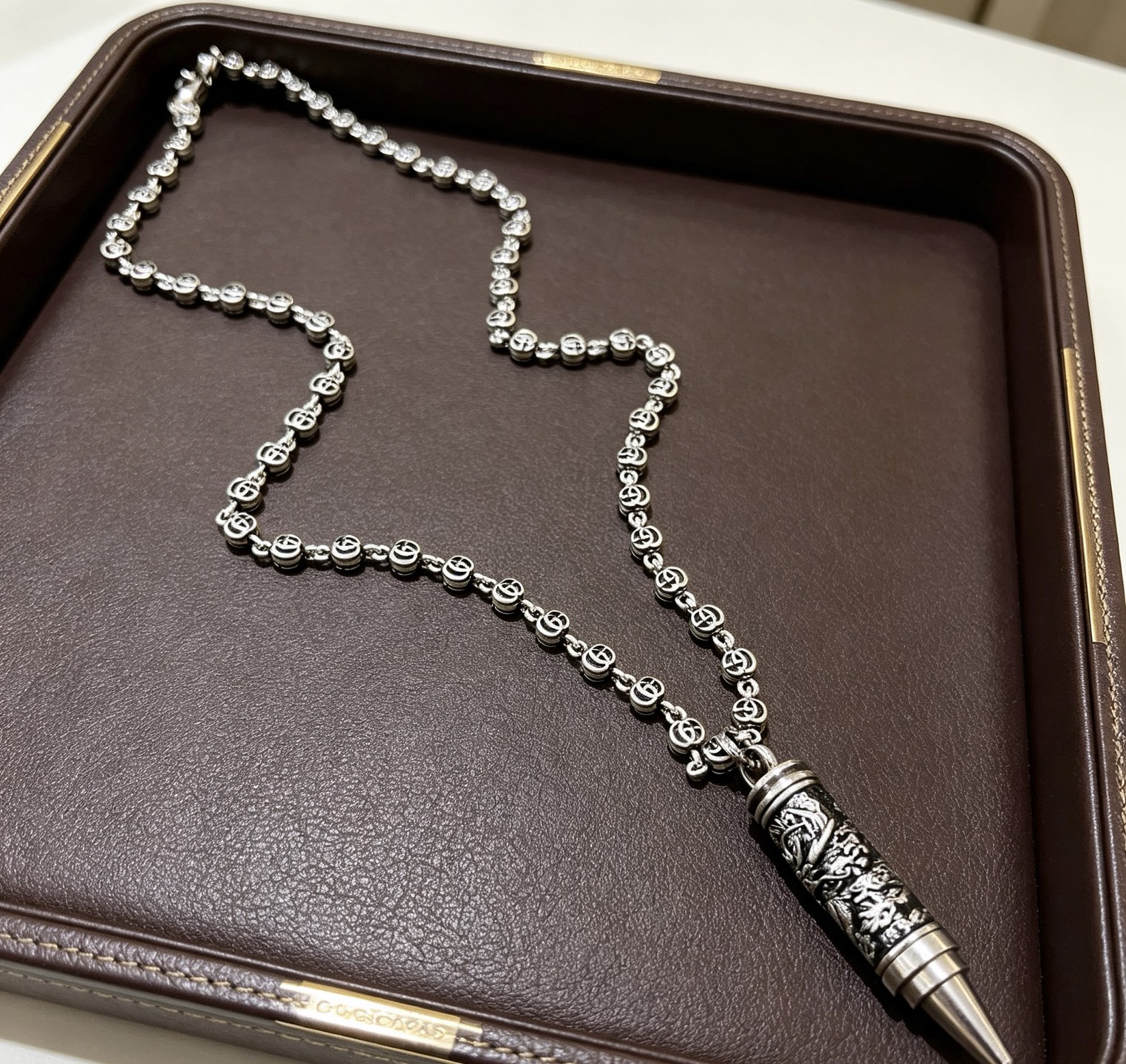 古驰 Gucci 高定典藏传世高定珠宝耳环项链戒指首饰 #218AAC1A 9