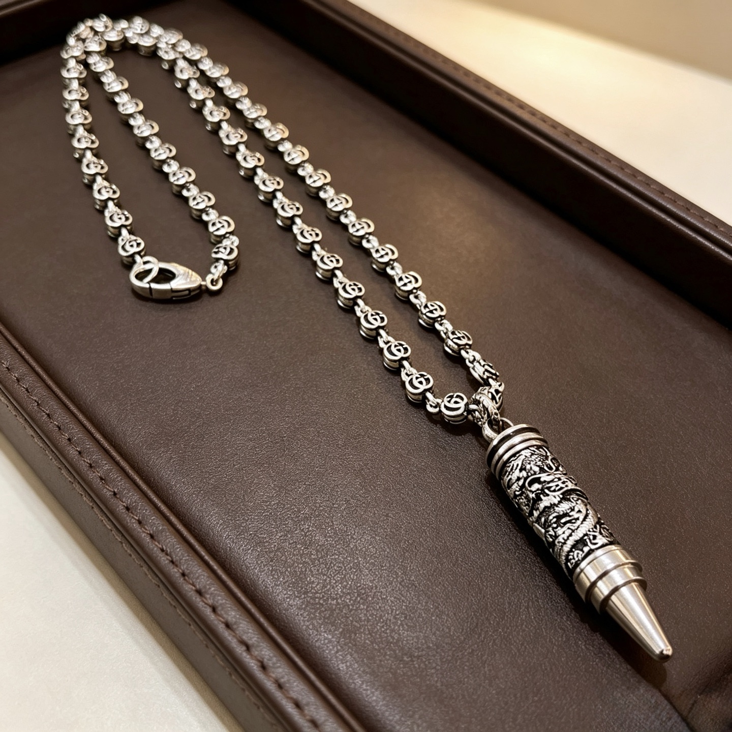 古驰 Gucci 高定典藏传世高定珠宝耳环项链戒指首饰 #218AAC1A 2