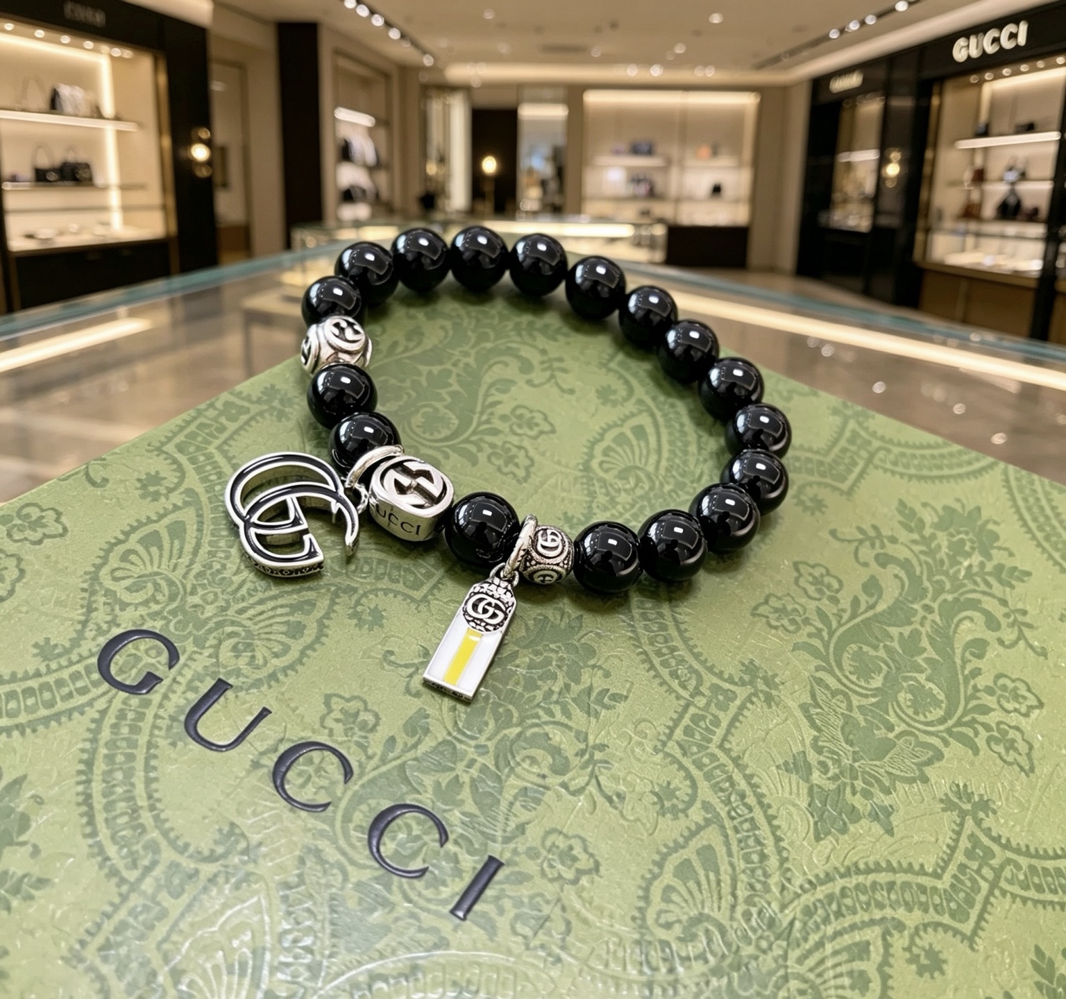 古驰 Gucci 传世高定珠宝耳环项链戒指首饰 #0A3FACBB 2