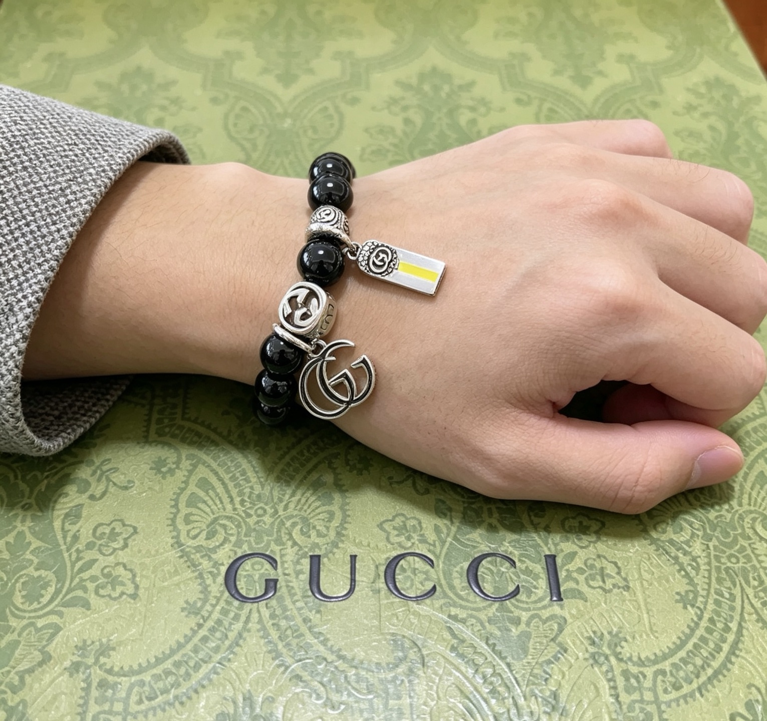 古驰 Gucci 传世高定珠宝耳环项链戒指首饰 #0A3FACBB 6