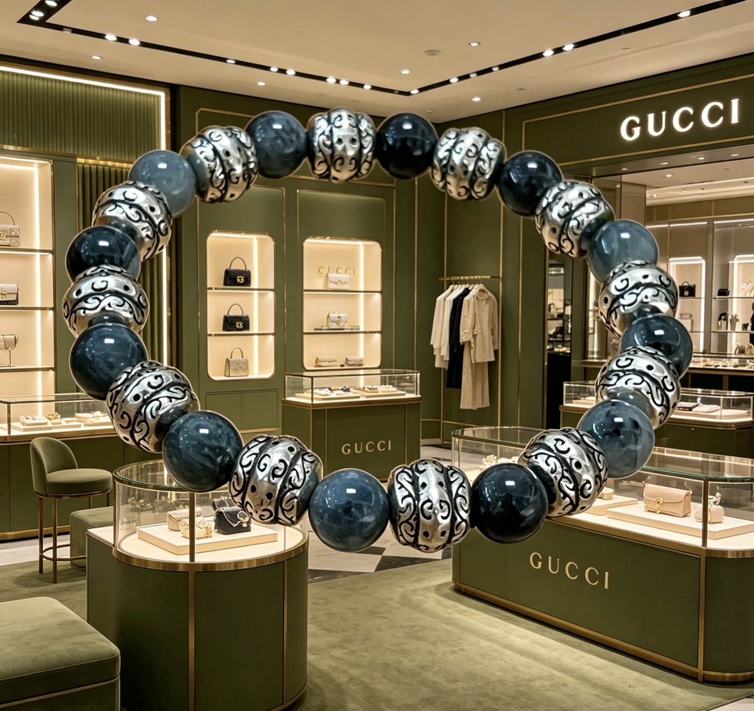 Gucci Haute Couture Haute Joaillerie Fine Jewelry Earrings Necklace Ring 9