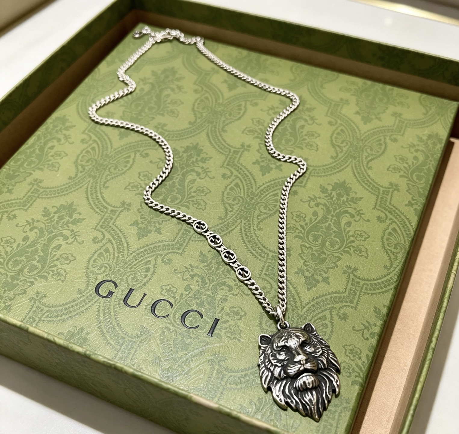 古驰 Gucci 高定典藏传世高定珠宝耳环项链戒指首饰 #37BB704D 7
