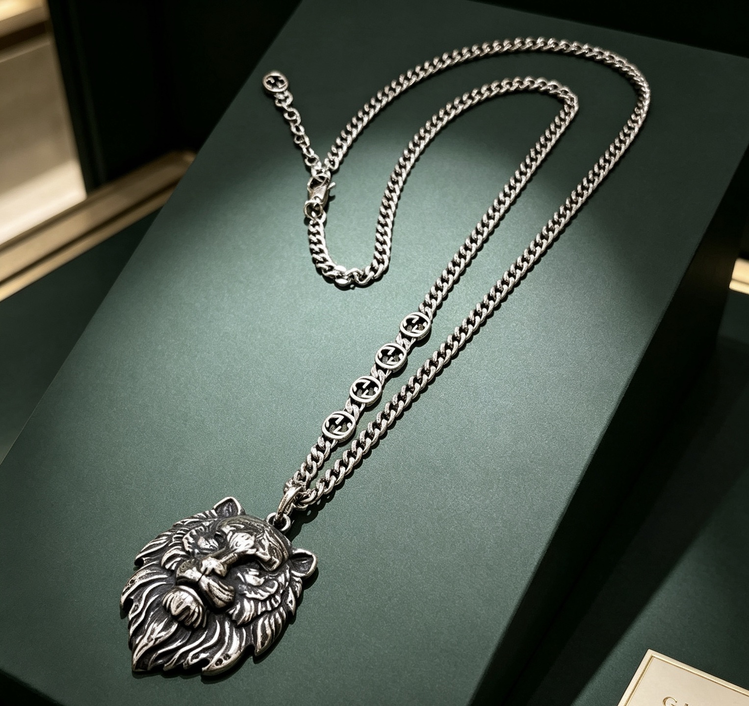 古驰 Gucci 高定典藏传世高定珠宝耳环项链戒指首饰 #37BB704D 9