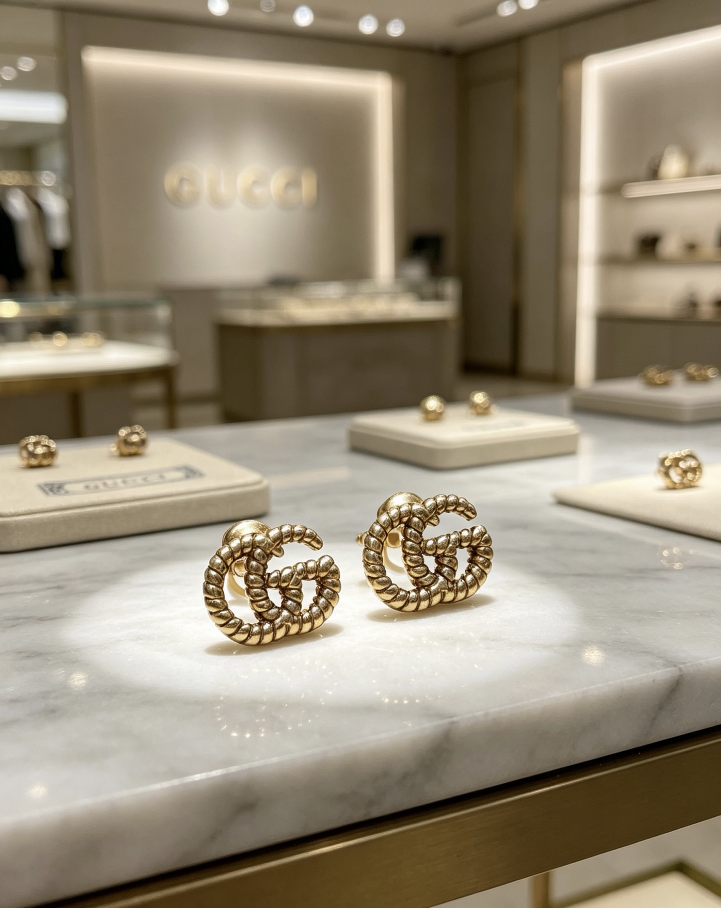 Gucci Haute Couture Haute Joaillerie Fine Jewelry Earrings Necklace Ring 5