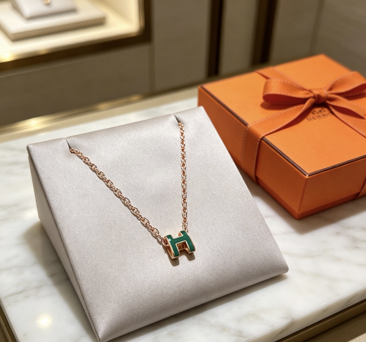 Hermès Haute Joaillerie Fine Jewelry Earrings Necklace Ring Ref 4
