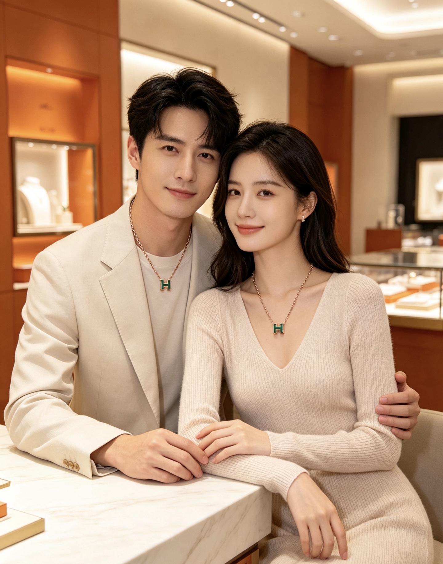 Hermès Haute Joaillerie Fine Jewelry Earrings Necklace Ring Ref 6