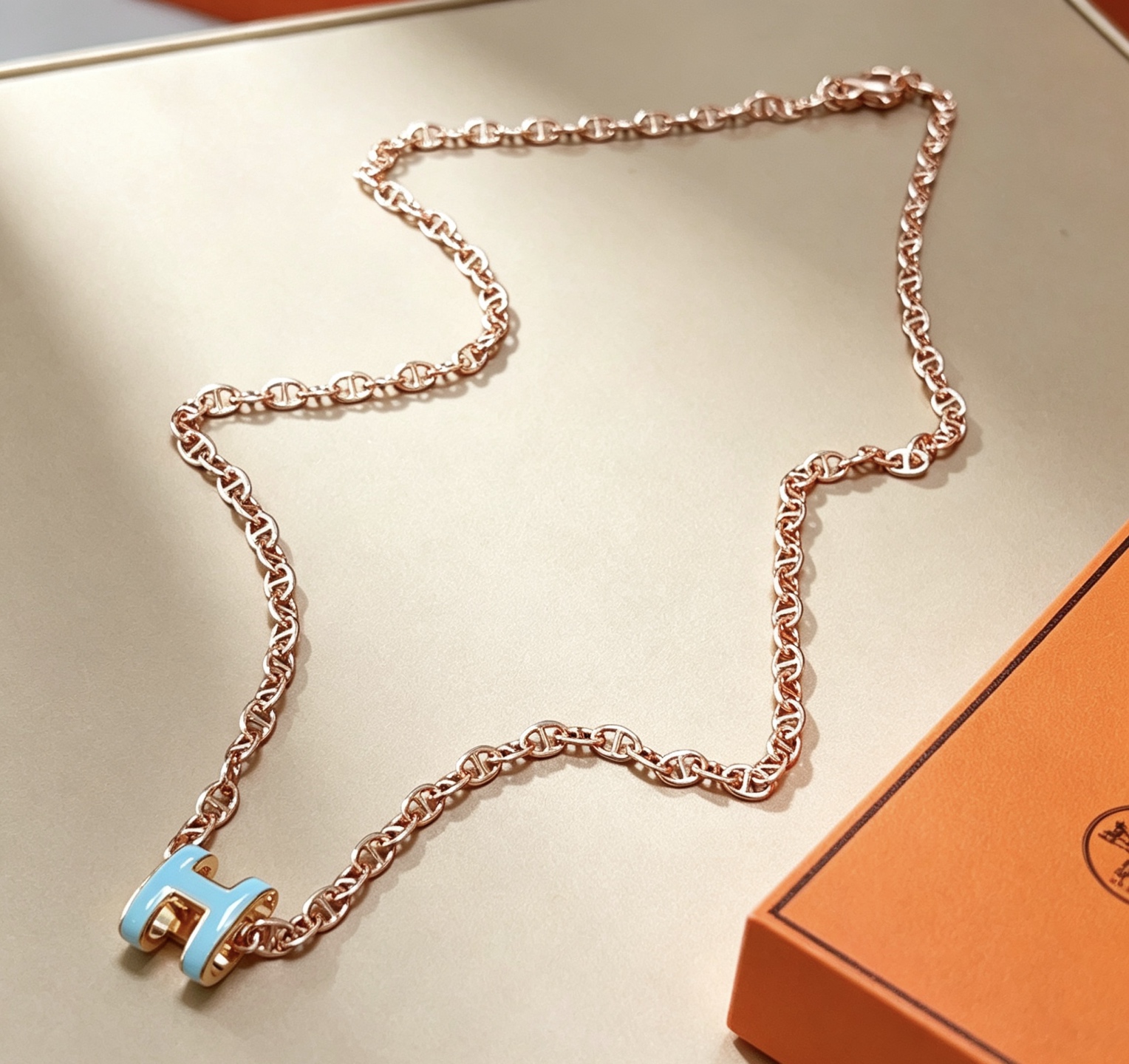 爱马仕 Hermès 传世高定珠宝耳环项链戒指首饰 #B05B72A5 2
