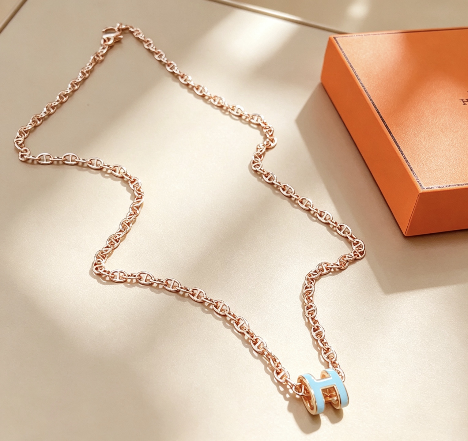 爱马仕 Hermès 传世高定珠宝耳环项链戒指首饰 #B05B72A5 7