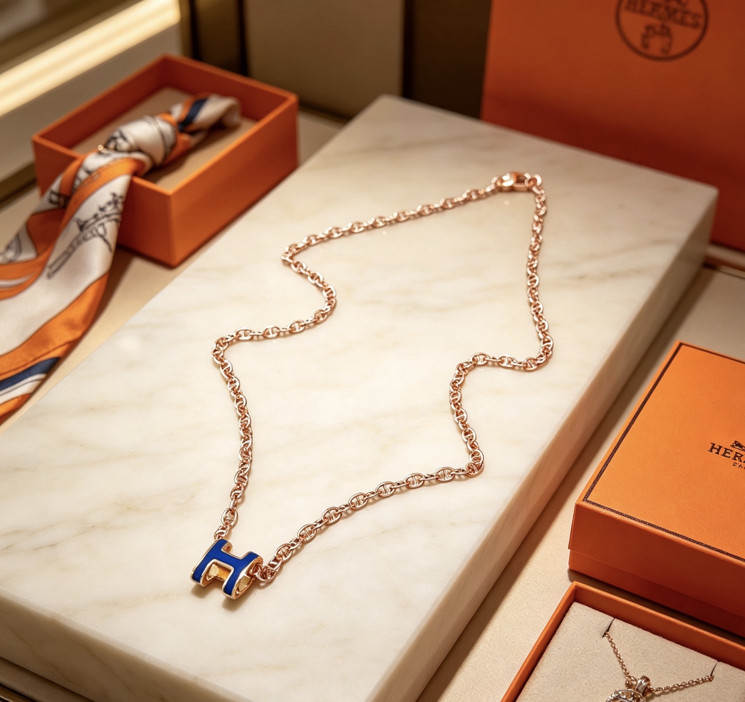 Hermès Haute Joaillerie Fine Jewelry Earrings Necklace Ring Ref.624A9861 4