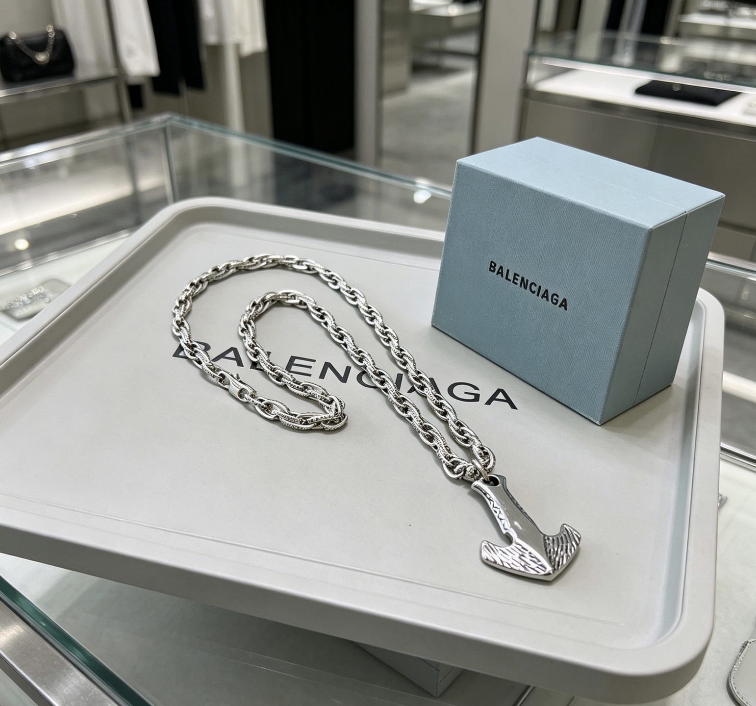 巴黎世家 Balenciaga 高定典藏传世高定珠宝耳环项链戒指首饰 #AC66646E 2