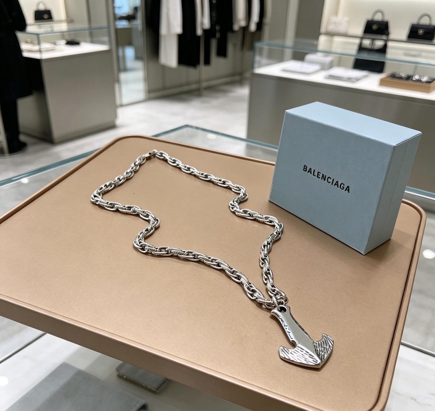 巴黎世家 Balenciaga 高定典藏传世高定珠宝耳环项链戒指首饰 #AC66646E 5